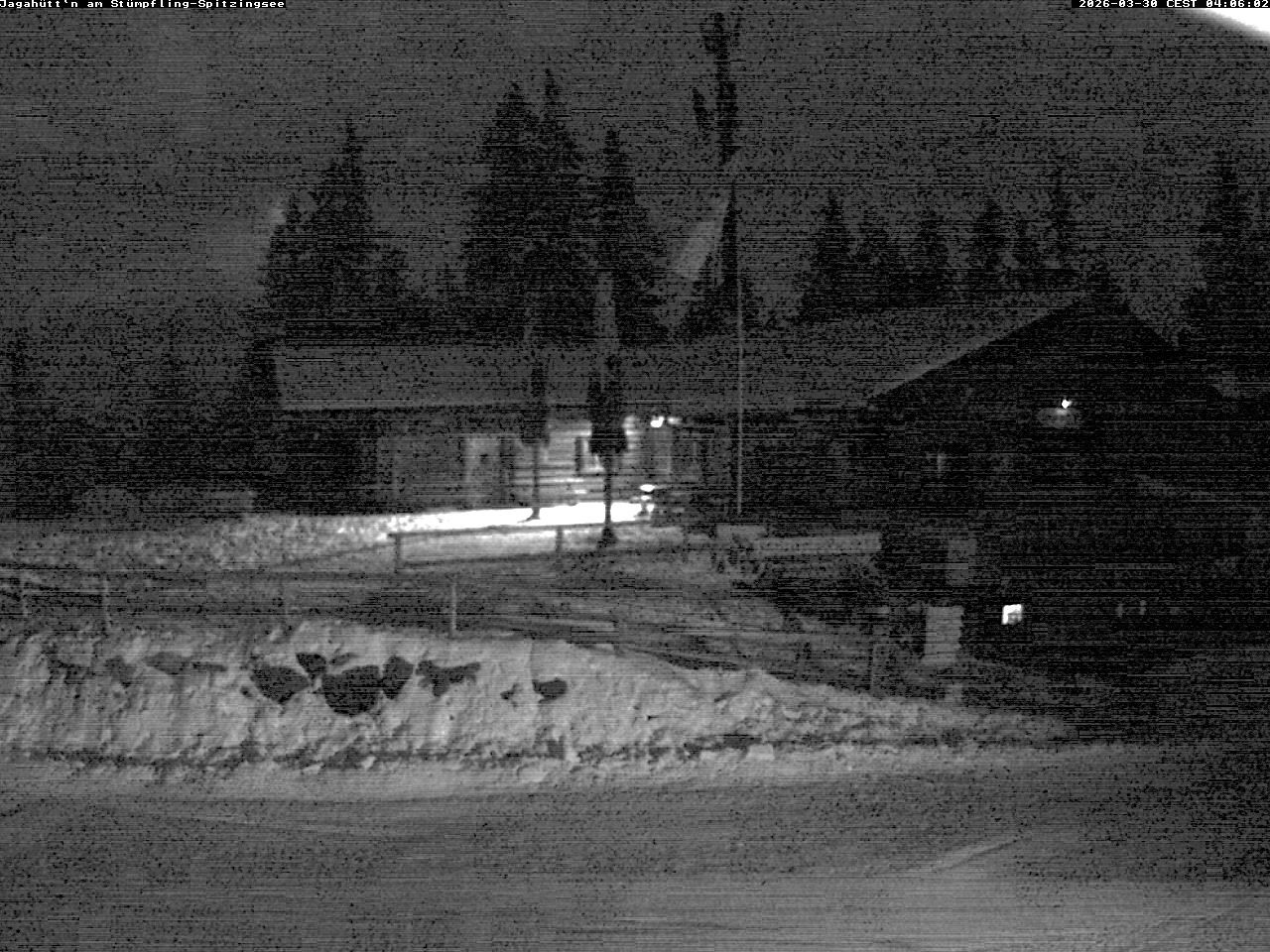 Archiv Foto Webcam Berghütte "Jagahüttn" auf dem Stümpfling