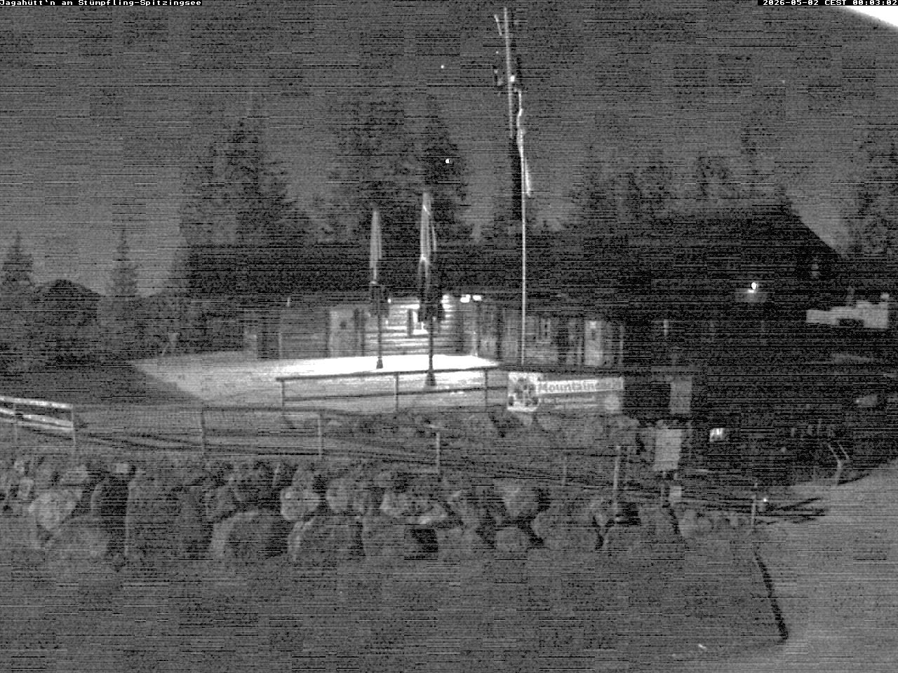 Archiv Foto Webcam Berghütte "Jagahüttn" auf dem Stümpfling