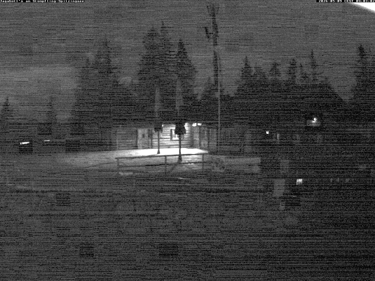 Archiv Foto Webcam Berghütte "Jagahüttn" auf dem Stümpfling