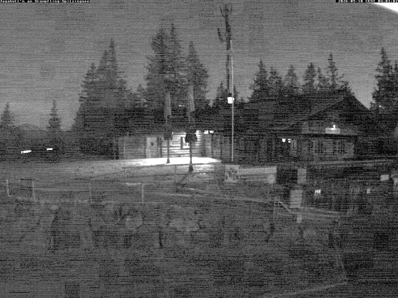 Archiv Foto Webcam Berghütte "Jagahüttn" auf dem Stümpfling
