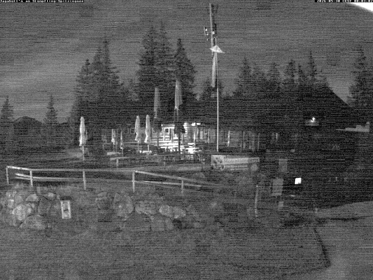 Archiv Foto Webcam Berghütte "Jagahüttn" auf dem Stümpfling