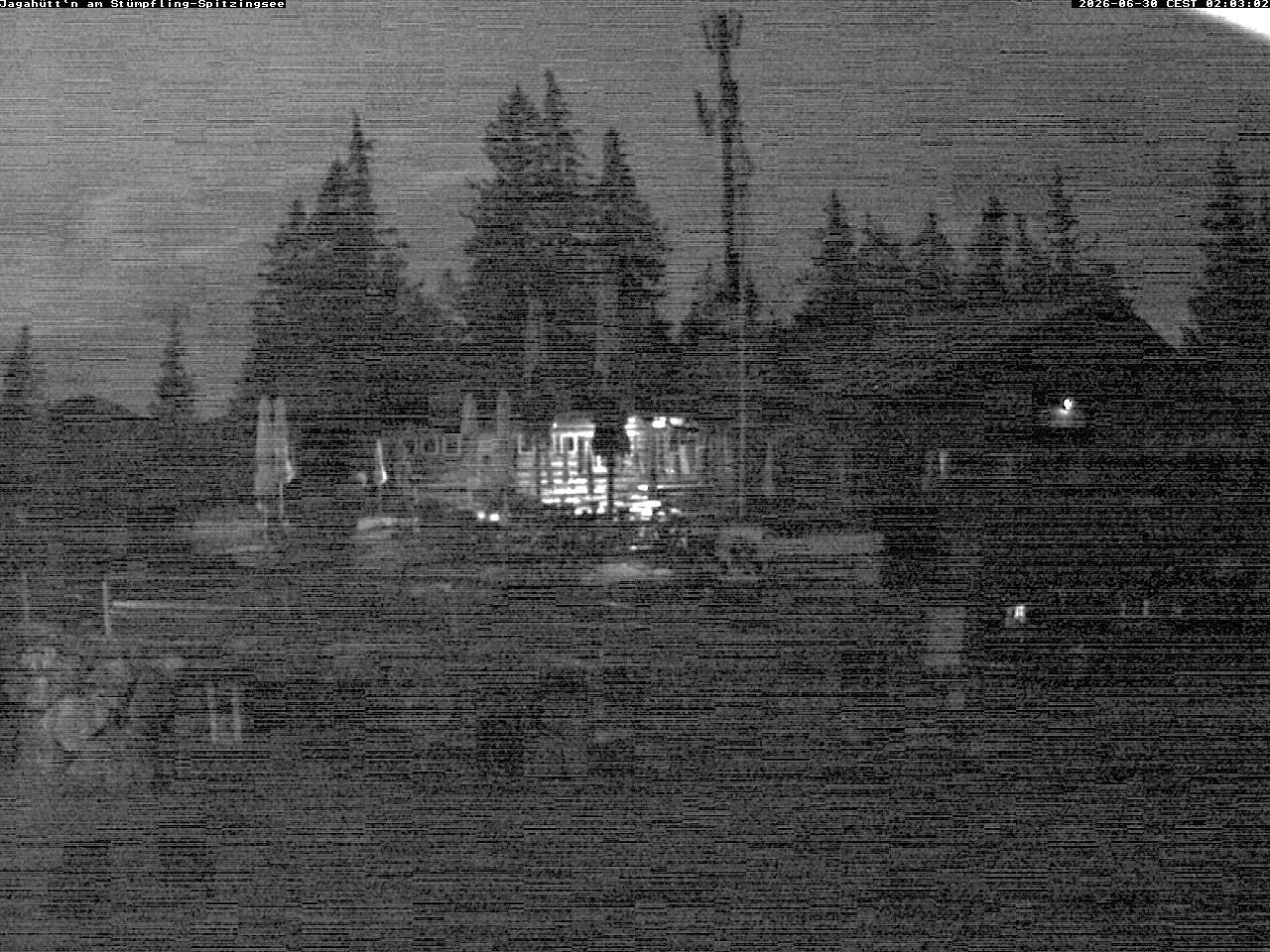 Archiv Foto Webcam Berghütte "Jagahüttn" auf dem Stümpfling