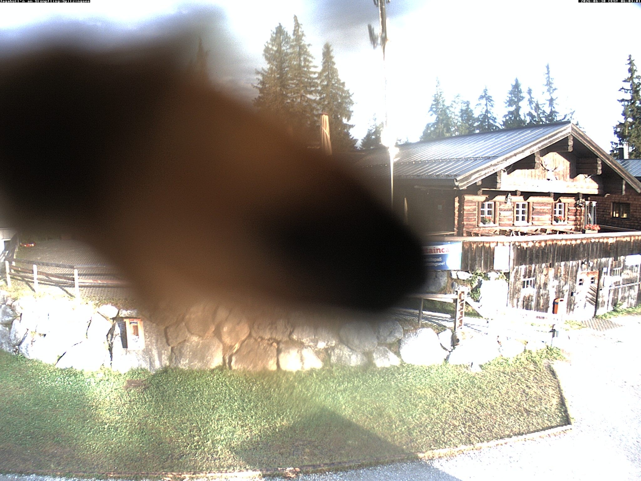 Archiv Foto Webcam Berghütte "Jagahüttn" auf dem Stümpfling