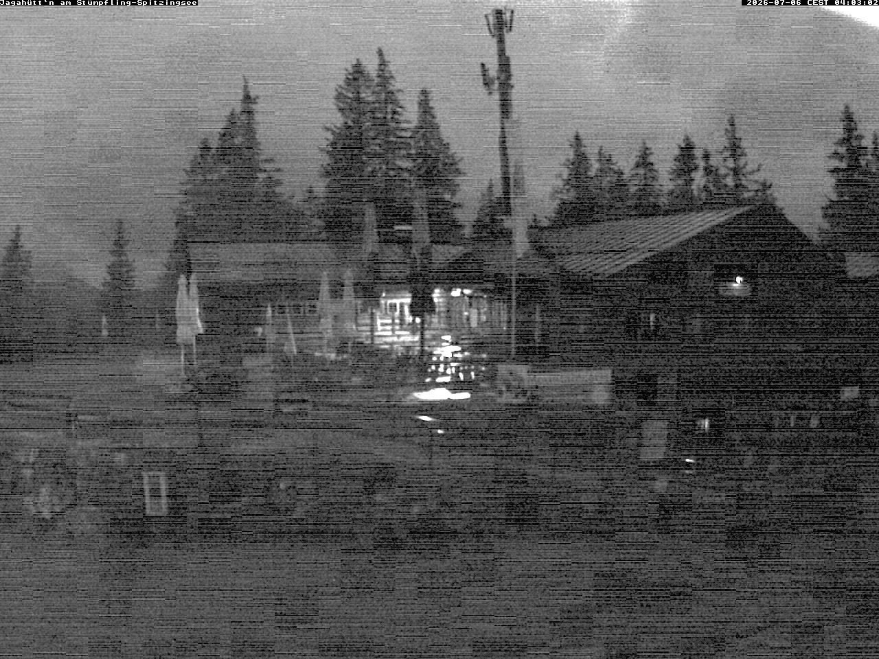 Archiv Foto Webcam Berghütte "Jagahüttn" auf dem Stümpfling