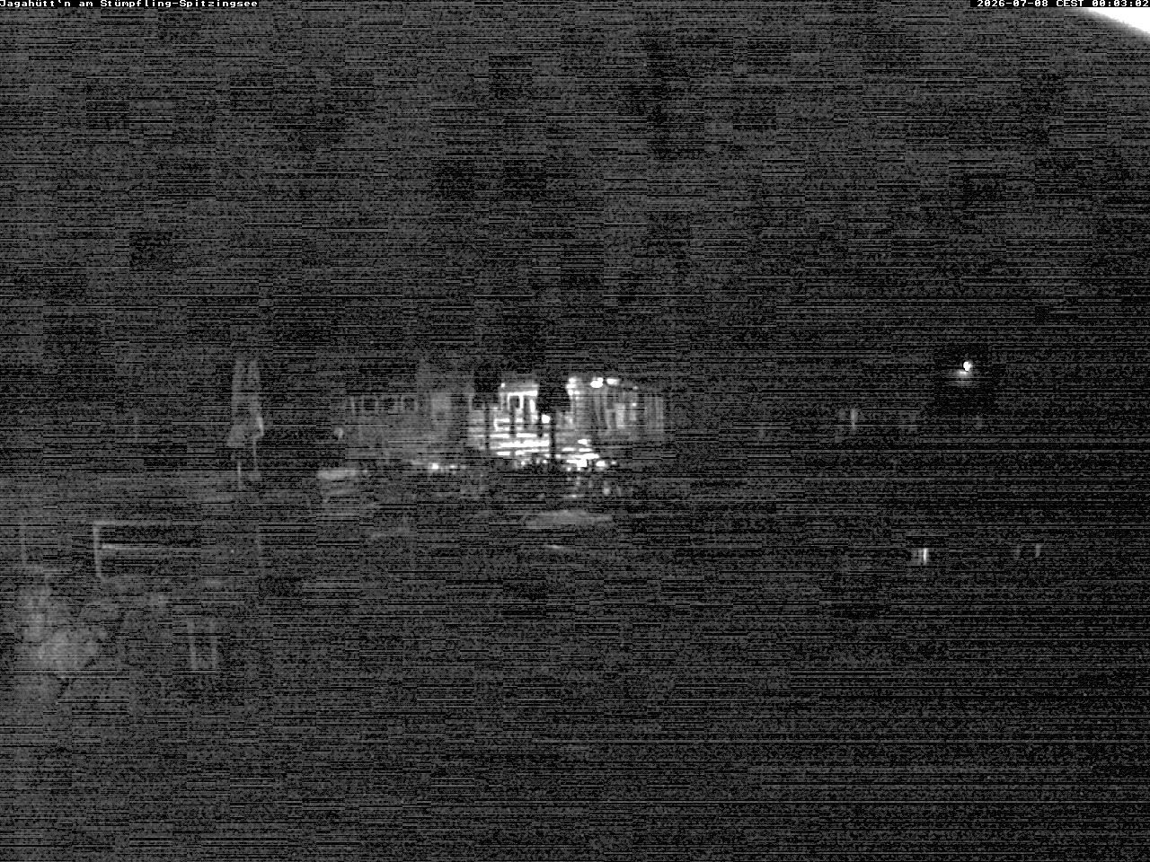 Archiv Foto Webcam Berghütte "Jagahüttn" auf dem Stümpfling