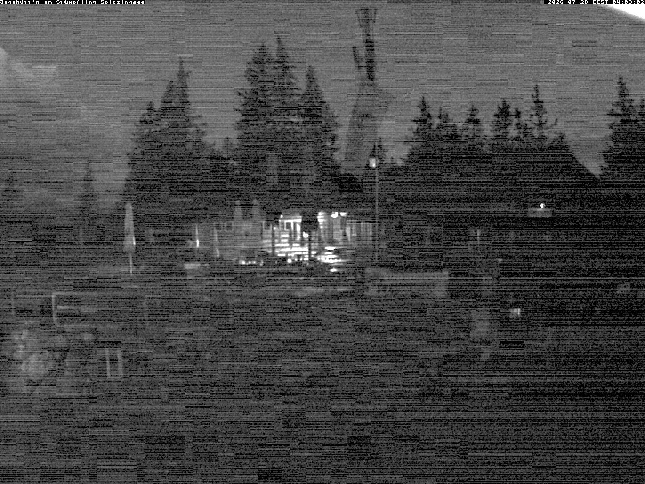 Archiv Foto Webcam Berghütte "Jagahüttn" auf dem Stümpfling