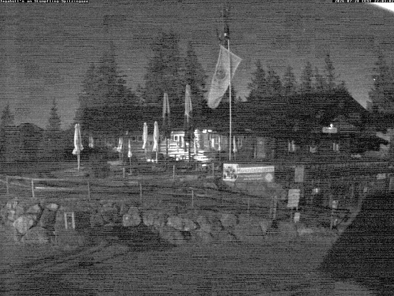 Archiv Foto Webcam Berghütte "Jagahüttn" auf dem Stümpfling