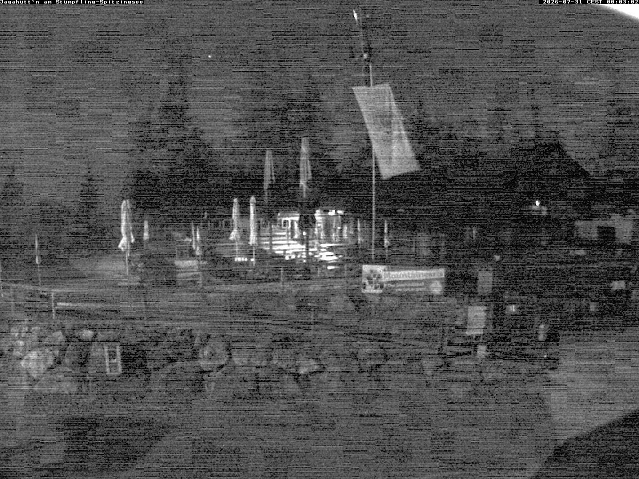Archiv Foto Webcam Berghütte "Jagahüttn" auf dem Stümpfling