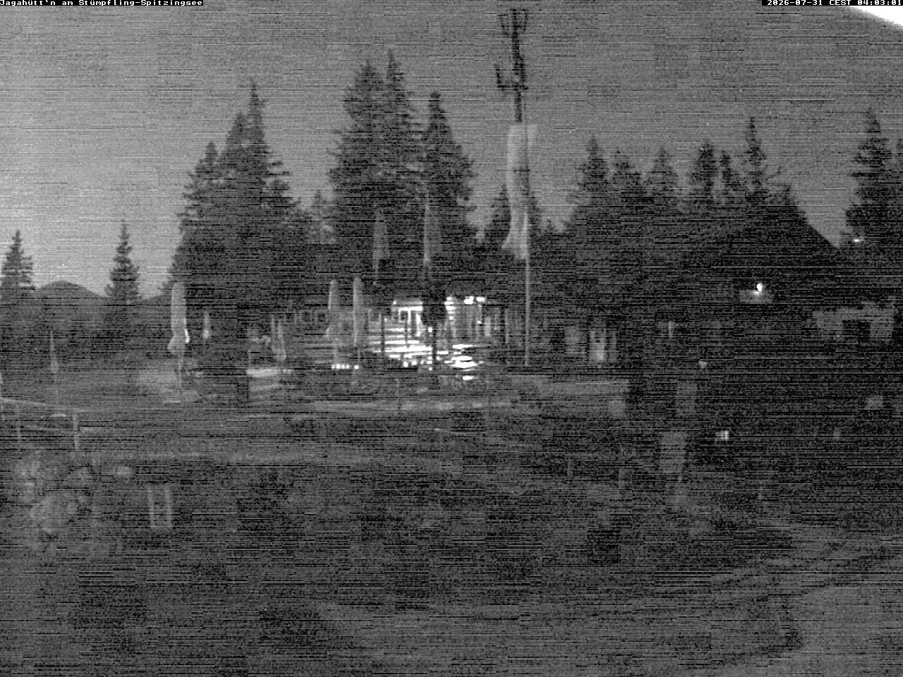 Archiv Foto Webcam Berghütte "Jagahüttn" auf dem Stümpfling