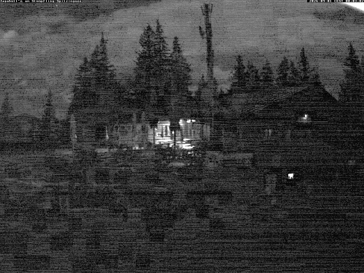 Archiv Foto Webcam Berghütte "Jagahüttn" auf dem Stümpfling