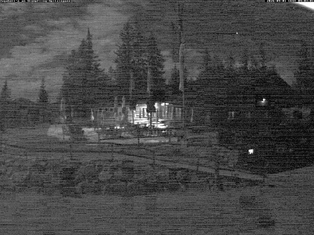Archiv Foto Webcam Berghütte "Jagahüttn" auf dem Stümpfling