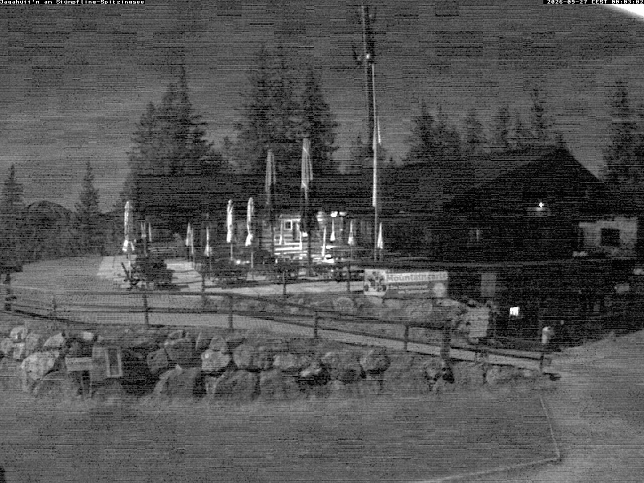 Archiv Foto Webcam Berghütte "Jagahüttn" auf dem Stümpfling