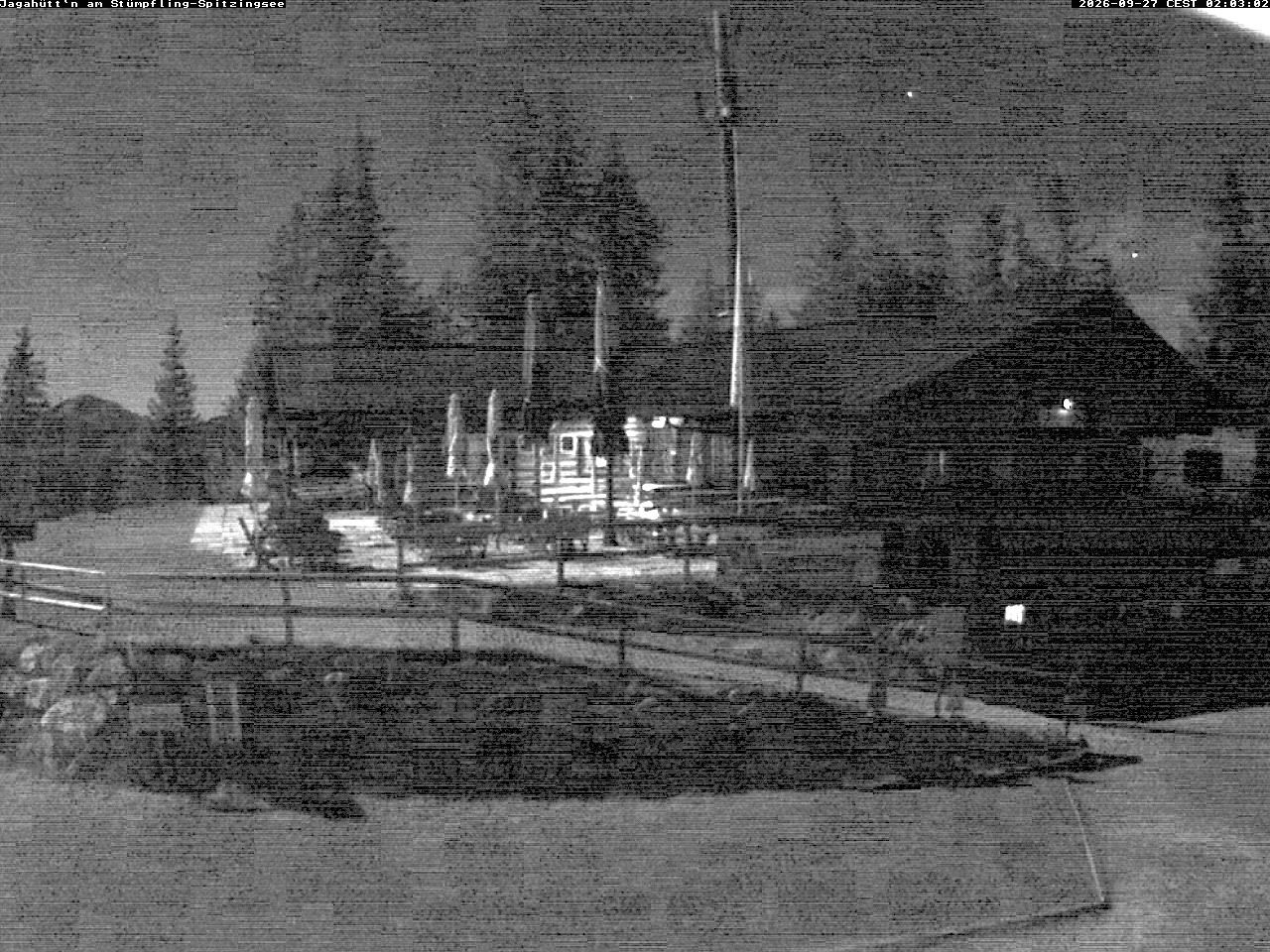 Archiv Foto Webcam Berghütte "Jagahüttn" auf dem Stümpfling