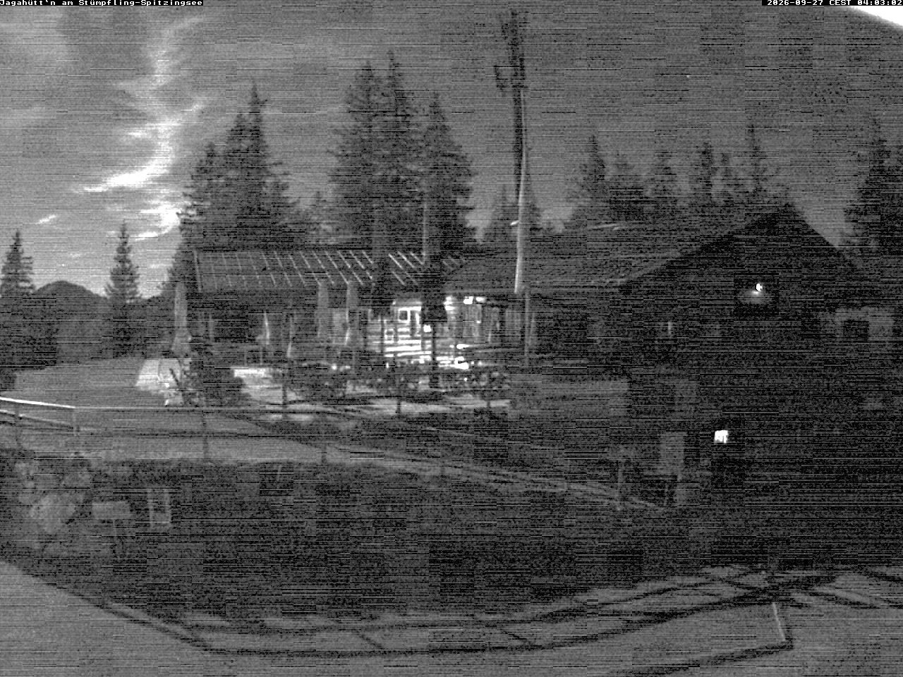 Archiv Foto Webcam Berghütte "Jagahüttn" auf dem Stümpfling