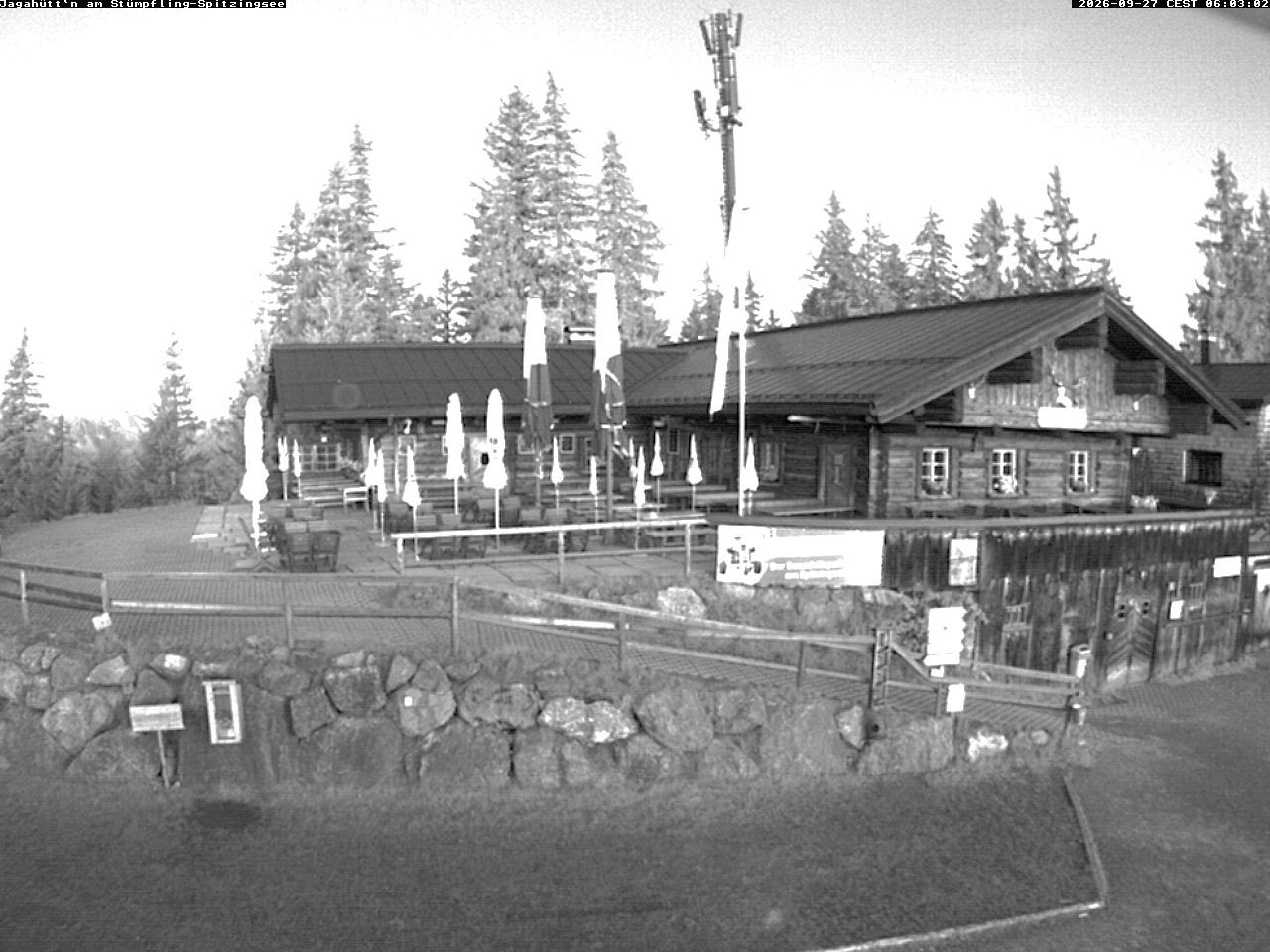 Archiv Foto Webcam Berghütte "Jagahüttn" auf dem Stümpfling