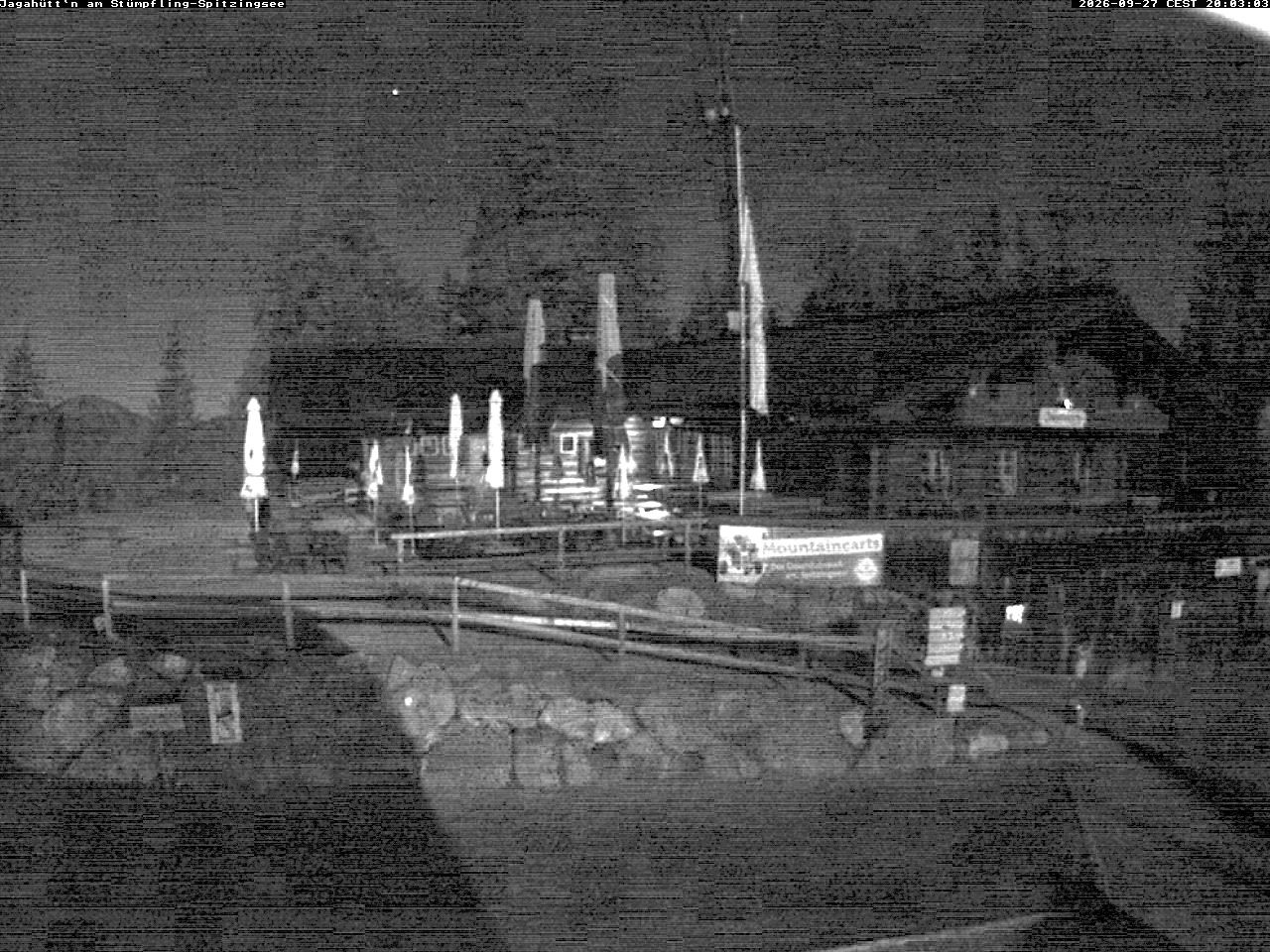 Archiv Foto Webcam Berghütte "Jagahüttn" auf dem Stümpfling