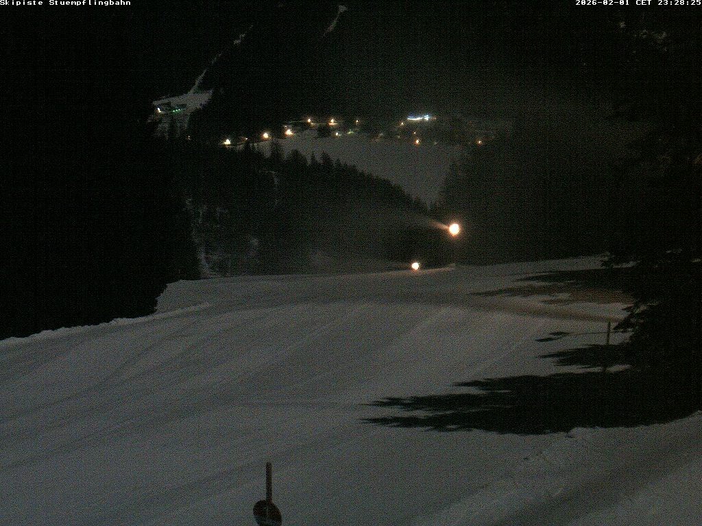 Archiv Foto Webcam Skiabfahrt "Stümpfling"