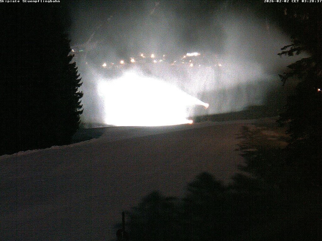 Archiv Foto Webcam Skiabfahrt "Stümpfling"