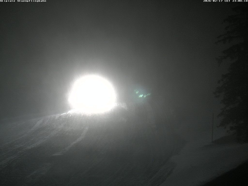 Archiv Foto Webcam Skiabfahrt "Stümpfling"