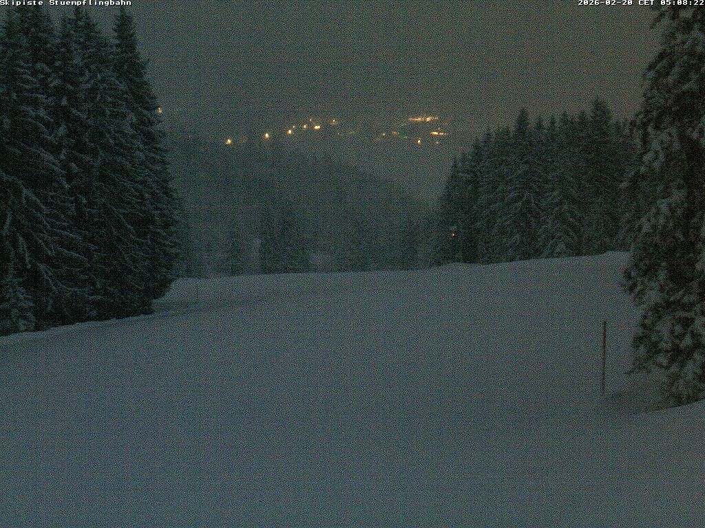 Archiv Foto Webcam Skiabfahrt "Stümpfling"