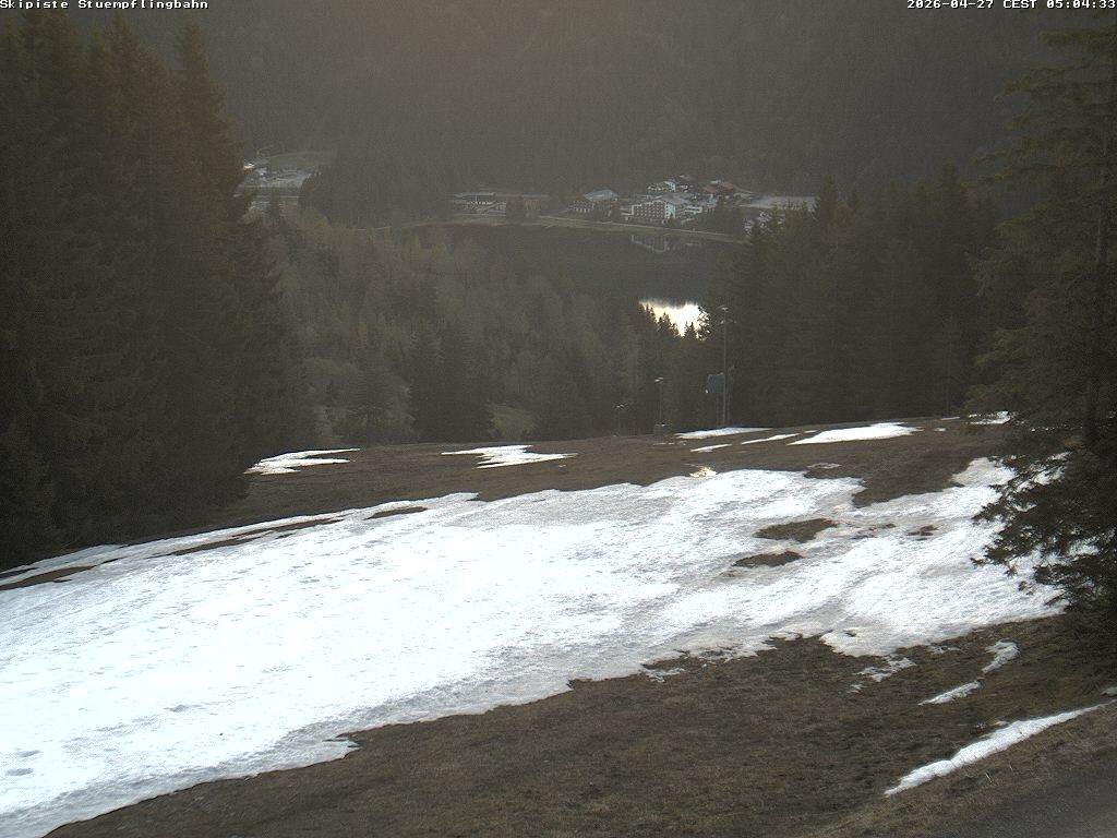 Archiv Foto Webcam Skiabfahrt "Stümpfling"