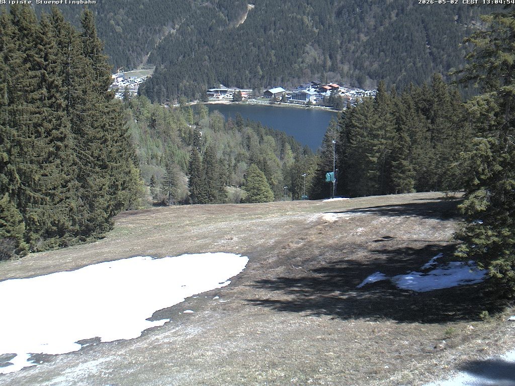 Archiv Foto Webcam Skiabfahrt "Stümpfling"
