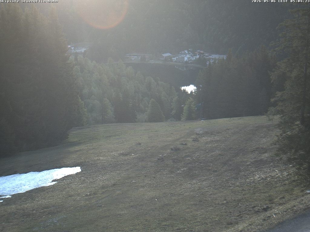 Archiv Foto Webcam Skiabfahrt "Stümpfling"