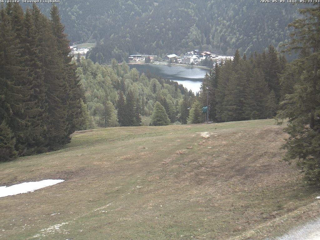 Archiv Foto Webcam Skiabfahrt "Stümpfling"