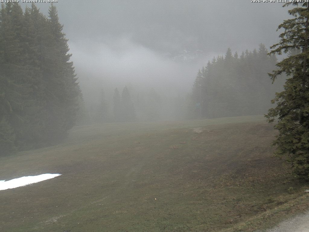 Archiv Foto Webcam Skiabfahrt "Stümpfling"