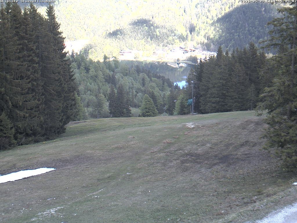 Archiv Foto Webcam Skiabfahrt "Stümpfling"