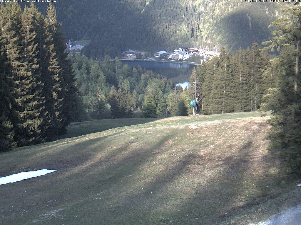 Archiv Foto Webcam Skiabfahrt "Stümpfling"