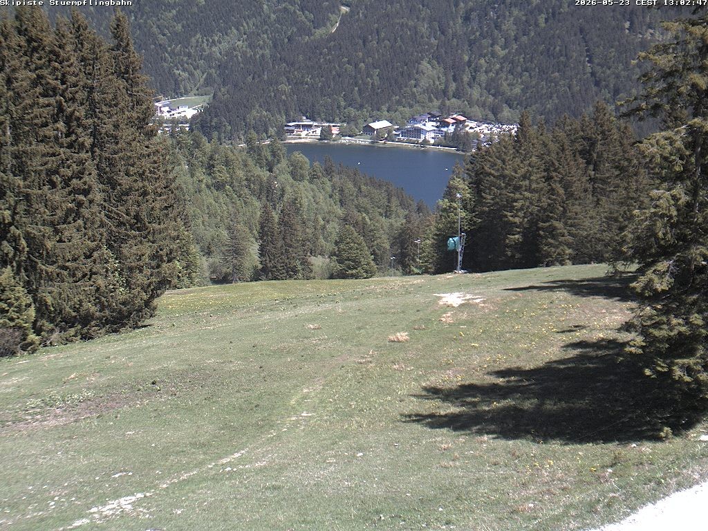 Archiv Foto Webcam Skiabfahrt "Stümpfling"