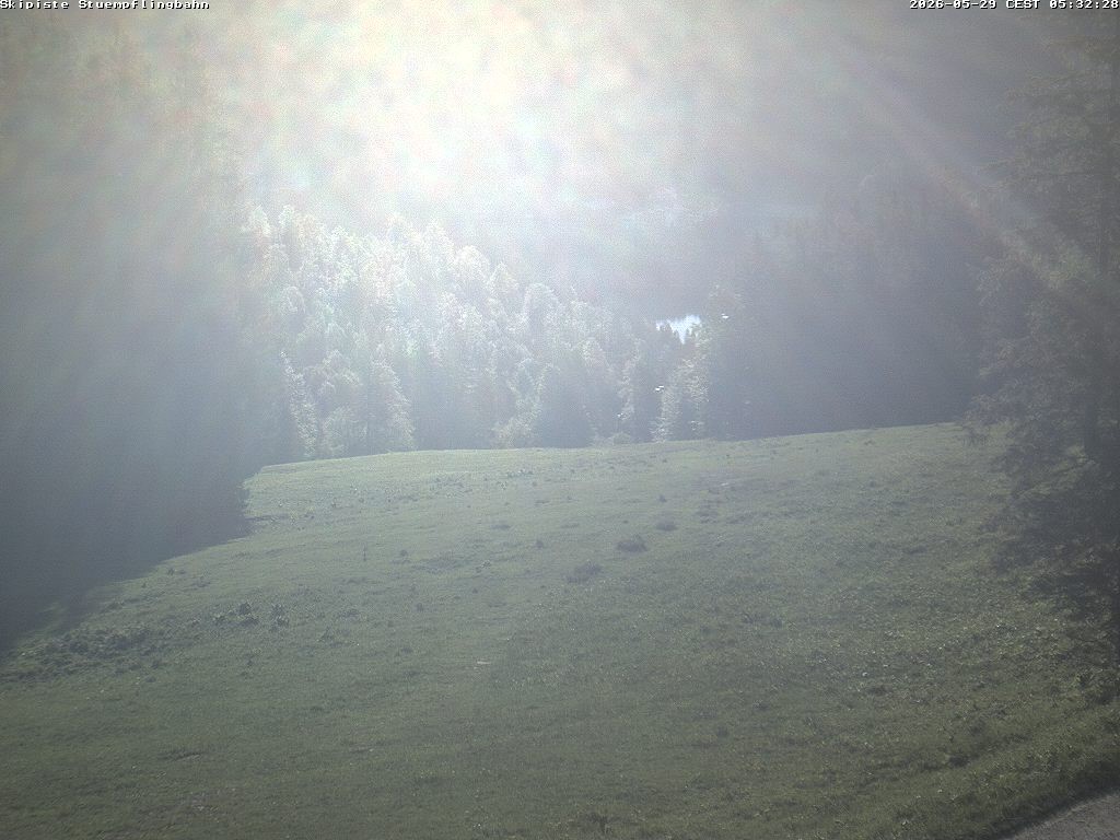 Archiv Foto Webcam Skiabfahrt "Stümpfling"