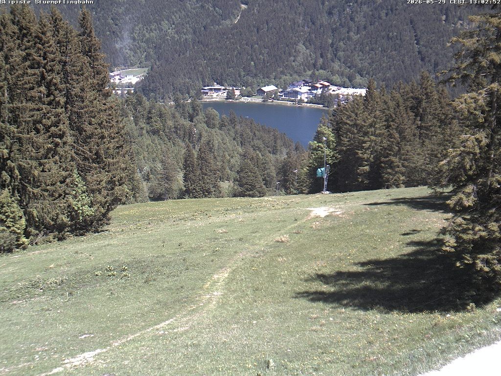 Archiv Foto Webcam Skiabfahrt "Stümpfling"