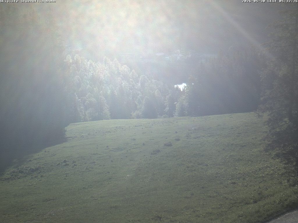 Archiv Foto Webcam Skiabfahrt "Stümpfling"