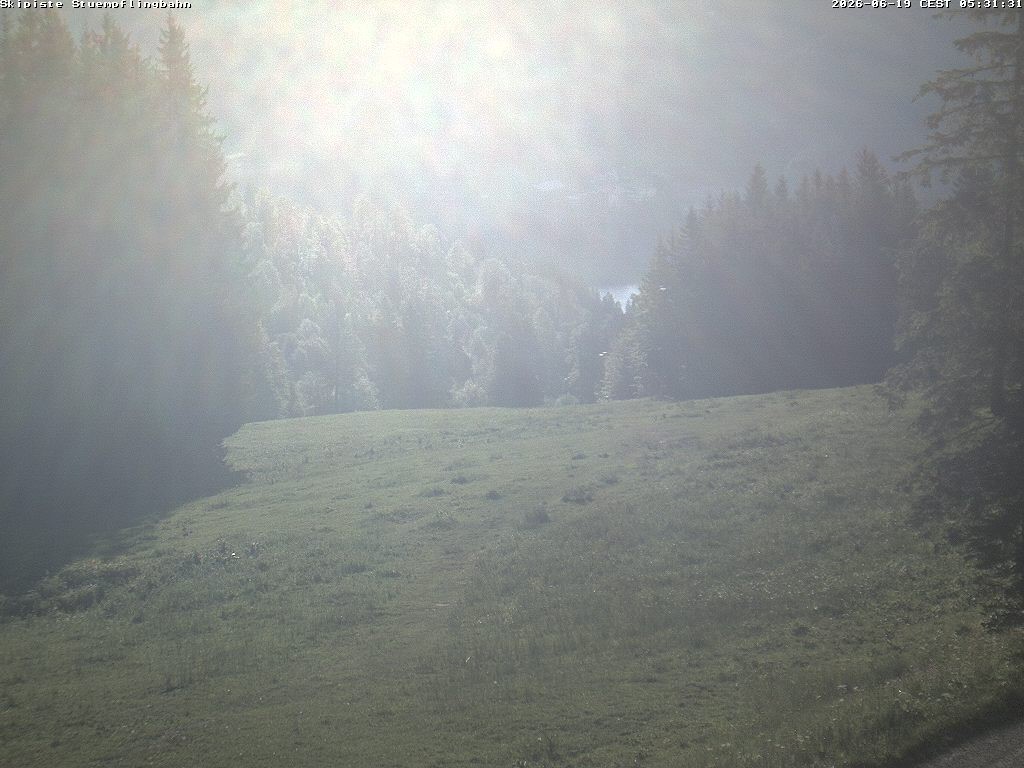Archiv Foto Webcam Skiabfahrt "Stümpfling"