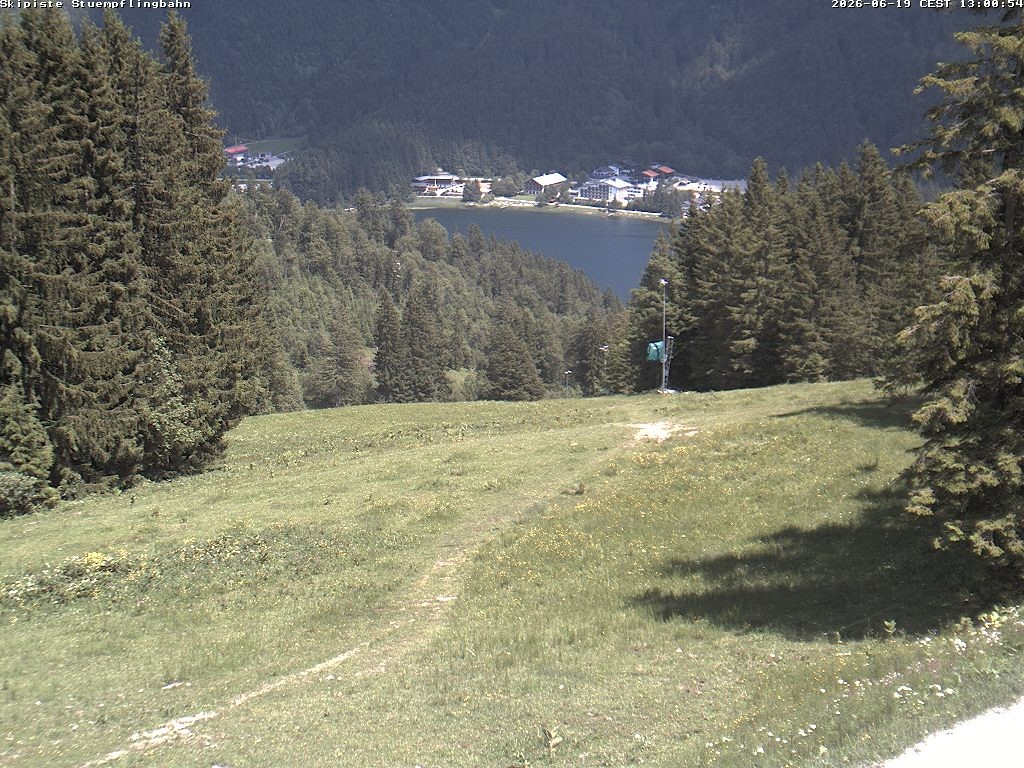 Archiv Foto Webcam Skiabfahrt "Stümpfling"