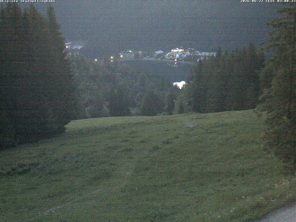 Archiv Foto Webcam Skiabfahrt "Stümpfling"