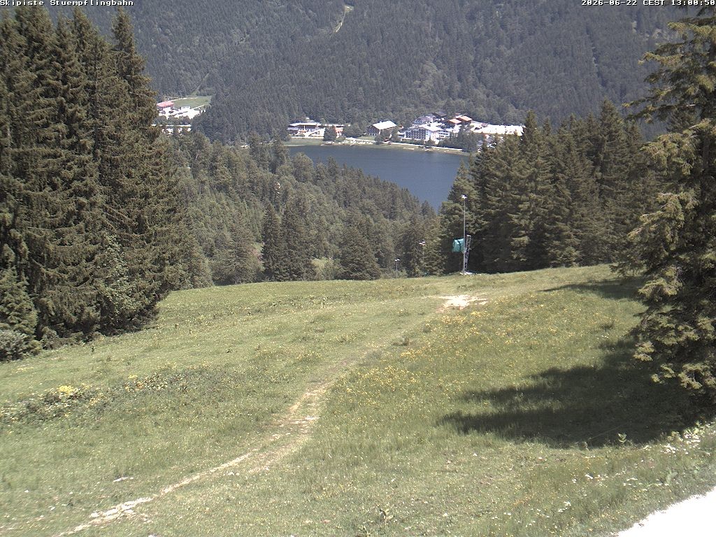 Archiv Foto Webcam Skiabfahrt "Stümpfling"