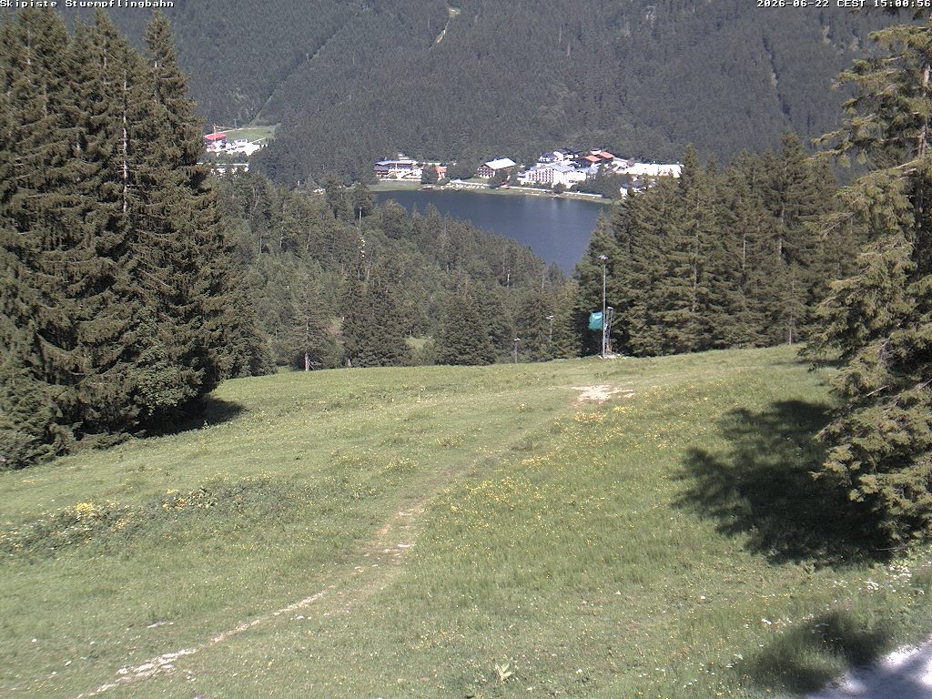 Archiv Foto Webcam Skiabfahrt "Stümpfling"