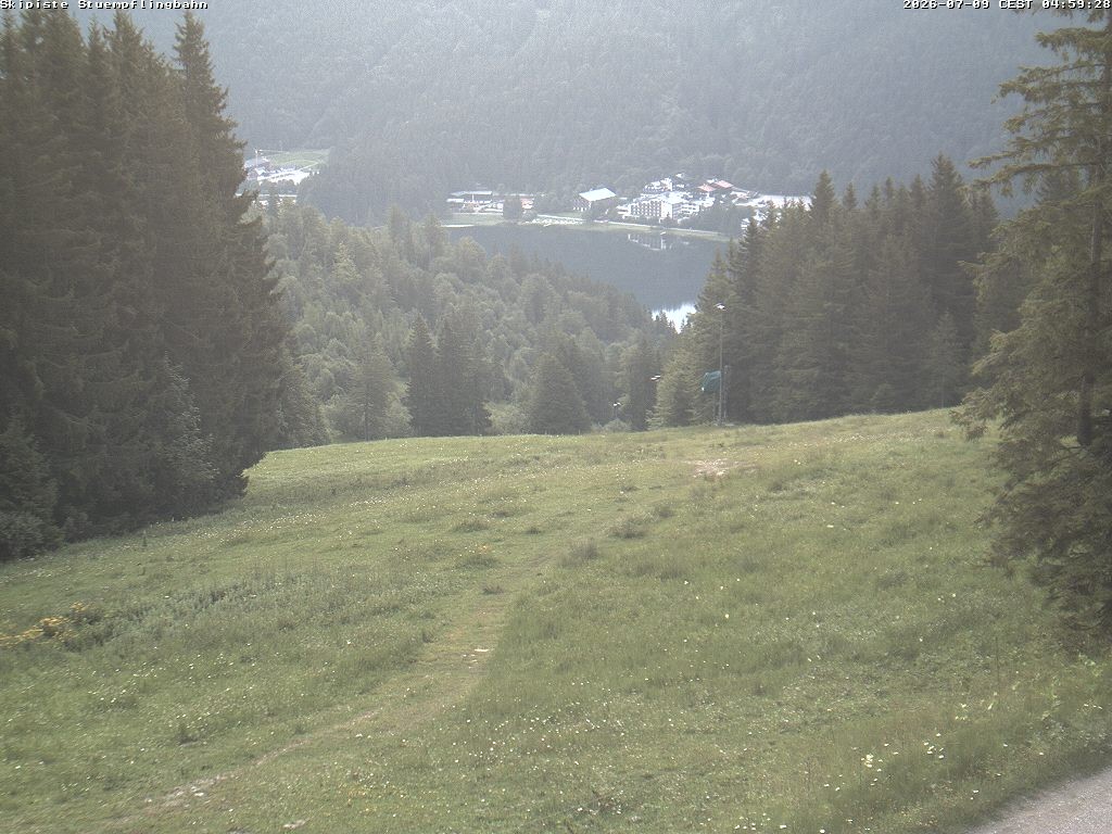 Archiv Foto Webcam Skiabfahrt "Stümpfling"