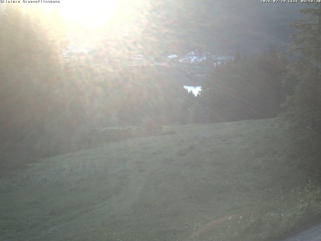 Archiv Foto Webcam Skiabfahrt "Stümpfling"