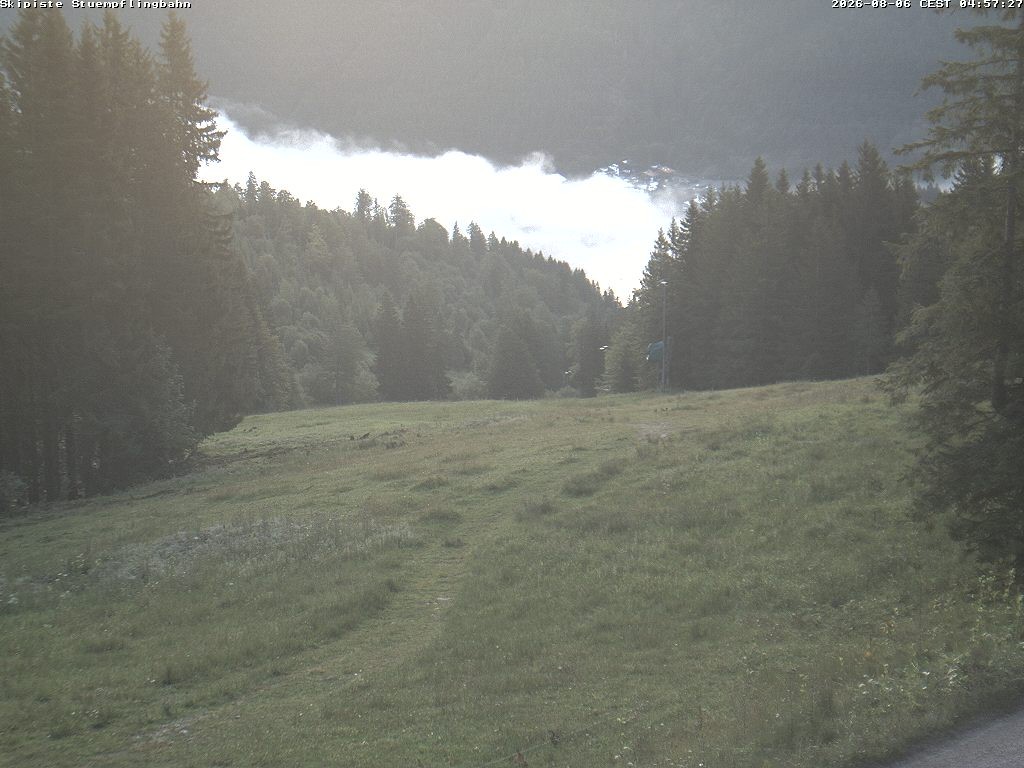 Archiv Foto Webcam Skiabfahrt "Stümpfling"