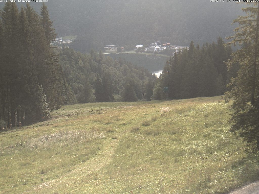 Archiv Foto Webcam Skiabfahrt "Stümpfling"