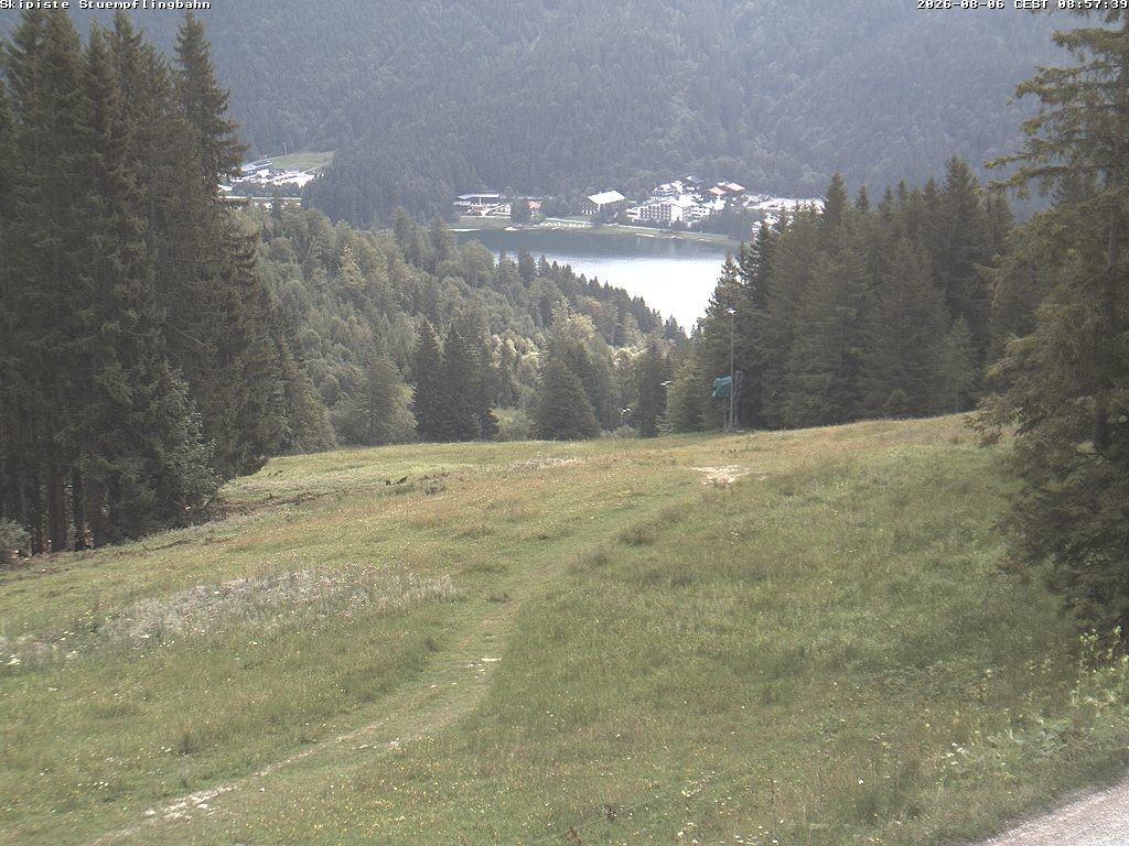 Archiv Foto Webcam Skiabfahrt "Stümpfling"
