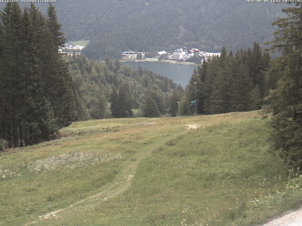 Archiv Foto Webcam Skiabfahrt "Stümpfling"