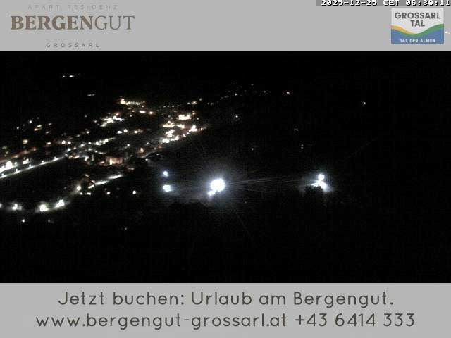 Archiv Foto Webcam Blick vom Hotel Bergengut nach Grossarl
