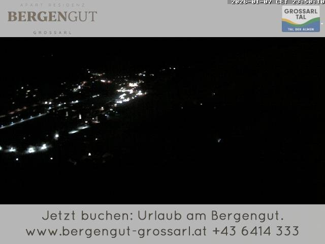 Archiv Foto Webcam Blick vom Hotel Bergengut nach Grossarl