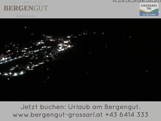 Archiv Foto Webcam Blick vom Hotel Bergengut nach Grossarl