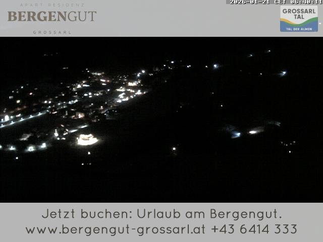 Archiv Foto Webcam Blick vom Hotel Bergengut nach Grossarl